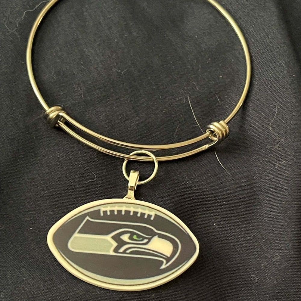Seattle Seahawks Bangle Bracelet